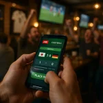 Colorado Sports Betting app beside a notebook showing deposit rules and event notes